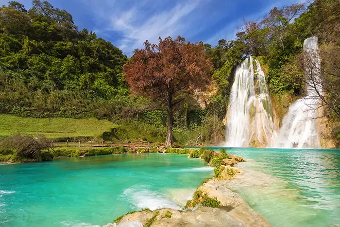 Minas Viejas, cascadas en México, San Luis de Potosí