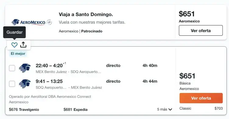 Buscador vuelos KAYAK