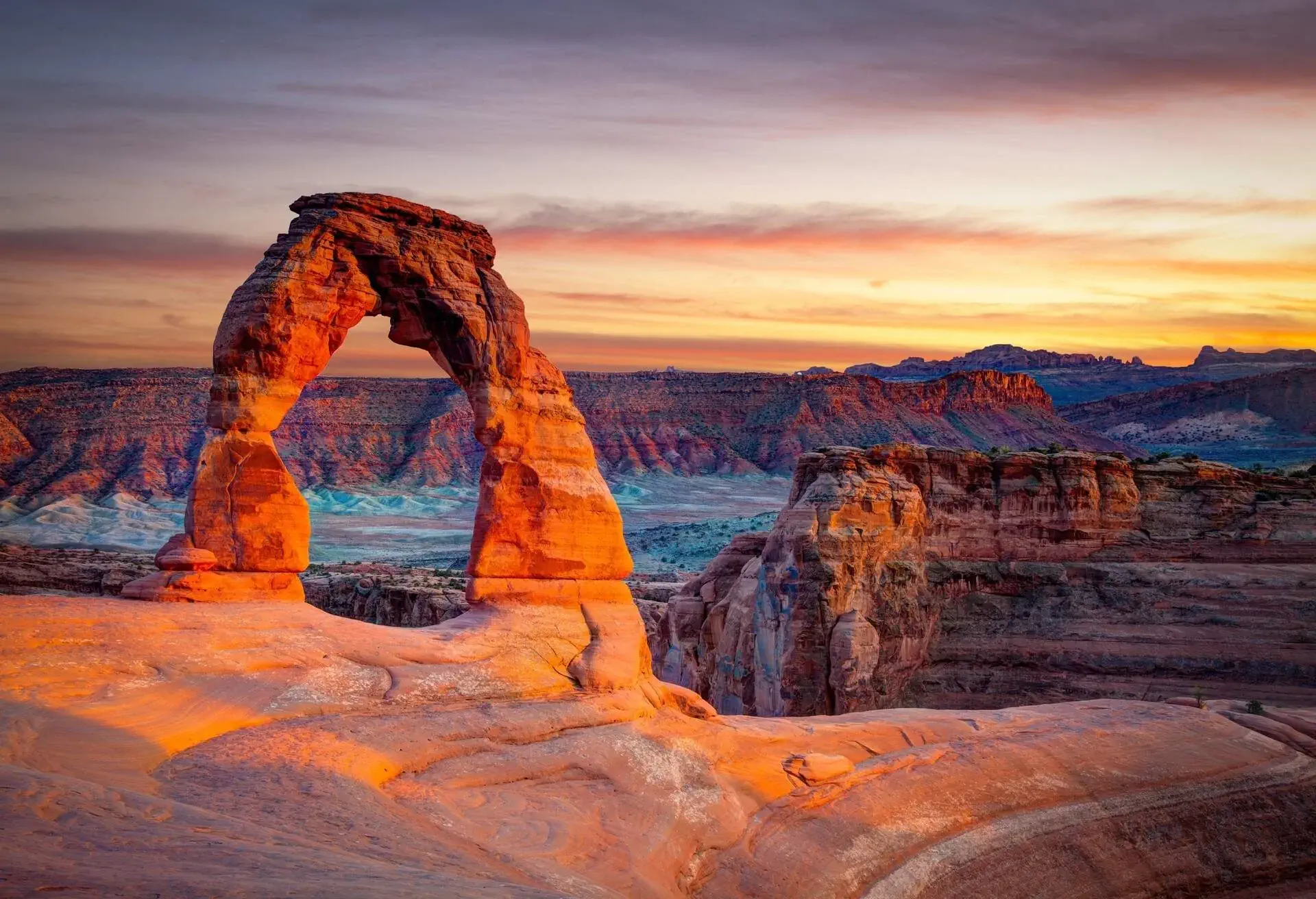 Delicate Arch, Arches National Park, UT.